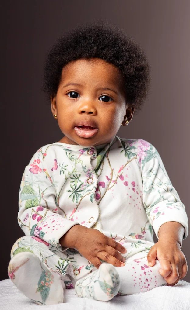 Portrait photography session at Walling Photography studio